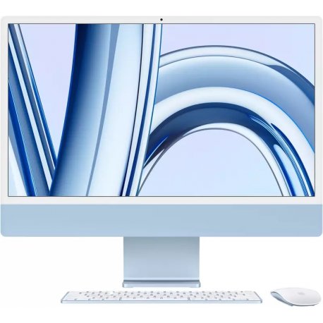 Apple iMac 24" 4.5К M3 Chip 8/256GB 10GPU 2023 Blue (MQRQ3)