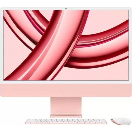 Apple iMac 24" 4.5К M3 Chip 8/256GB 10GPU 2023 Pink (MQRT3)