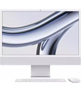 Apple iMac 24" 4.5К M3 Chip 8/256GB 10GPU 2023 Silver (MQRJ3)