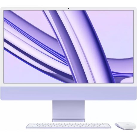 Apple iMac 24" 4.5К M3 Chip 8/256GB 10GPU 2023 Purple (Z19P)