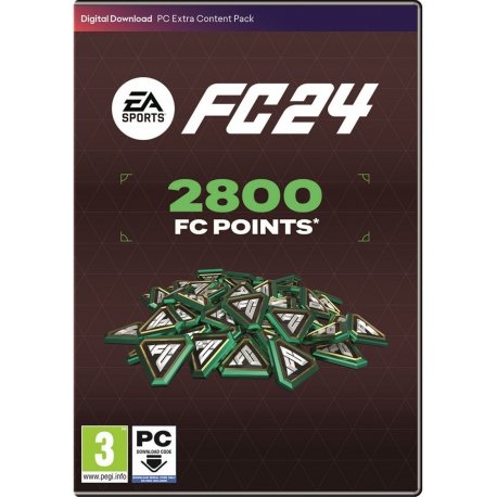 Фото - Игра Electronic Arts Карта поповнення PC EA SPORTS FC 24 Points 2800  115 (PC, код завантаження)