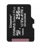 Карта пам'яті Kingston microSD 256GB C10 UHS-I R100/W85MB/s (SDCS2/256GBSP)
