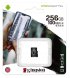 Карта памяти Kingston microSD 256GB C10 UHS-I R100/W85MB/s (SDCS2/256GBSP)