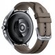 Умные часы Xiaomi Watch 2 Pro Bluetooth Silver Case with Brown Leather Strap (BHR7216GL)
