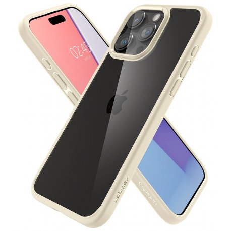 Чехол Spigen Ultra Hybrid для iPhone 15 Pro Max Mute Beige (ACS06571)