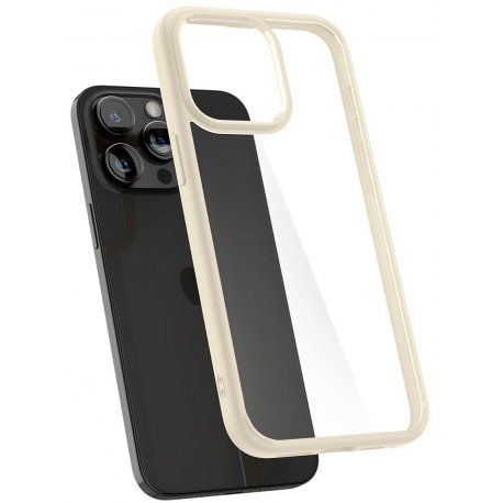 Чехол Spigen Ultra Hybrid для iPhone 15 Pro Max Mute Beige (ACS06571)
