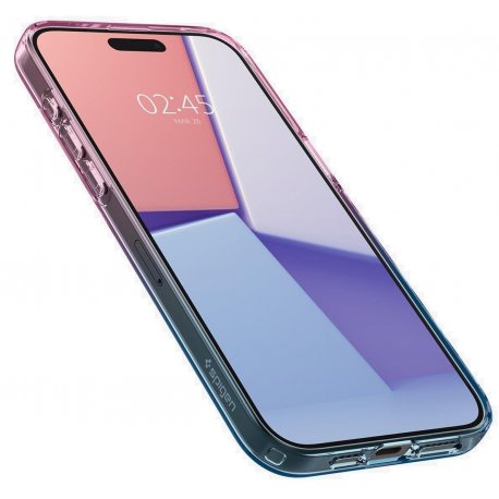 Чохол Spigen Liquid Crystal для iPhone 15 Pro Gradation Pink (ACS06700)