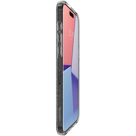 Чехол Spigen Liquid Crystal Glitter для iPhone 15 Pro Crystal Quartz (ACS06701)