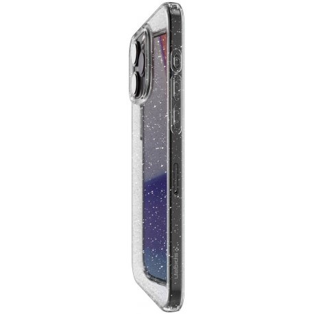 Чохол Spigen Liquid Crystal Glitter для iPhone 15 Pro Crystal Quartz (ACS06701)