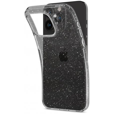 Чехол Spigen Liquid Crystal Glitter для iPhone 15 Pro Crystal Quartz (ACS06701)