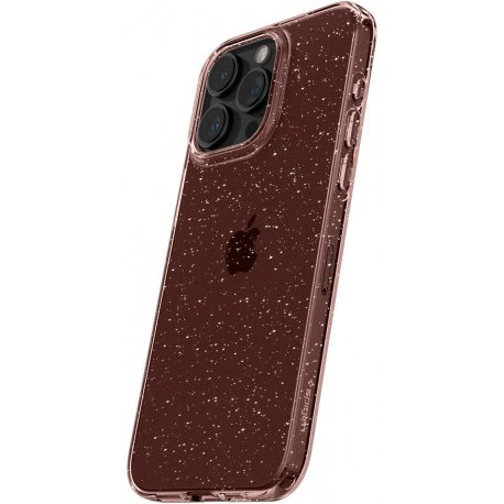 Чохол Spigen Liquid Crystal Glitter для iPhone 15 Pro Rose Quartz (ACS06702)
