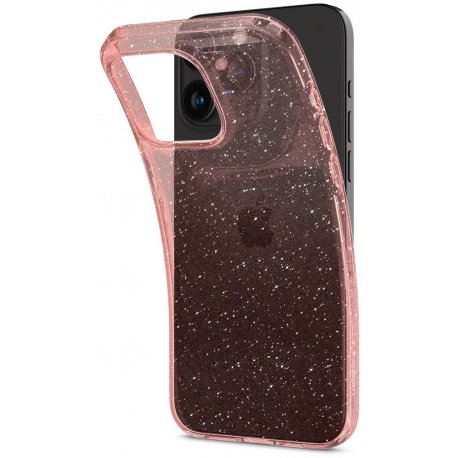 Чохол Spigen Liquid Crystal Glitter для iPhone 15 Pro Rose Quartz (ACS06702)