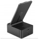Беспроводное зарядное устройство WIWU Wi-W011 3 in 1 Wireless Charger Black Беспроводное зарядное устройство WIWU Wi-W011 3 in 1 Wireless Charger Black
