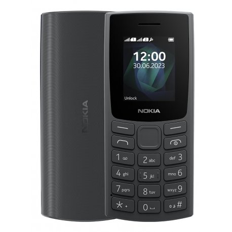 Nokia 106 2023 DS Charcoal 