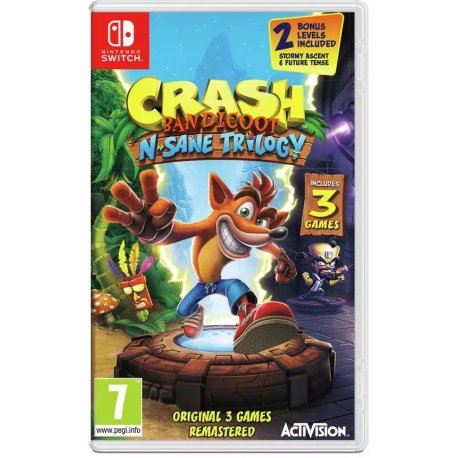 Игра Crash Bandicoot N. Sane Trilogy (Nintendo Switch, eng язык)