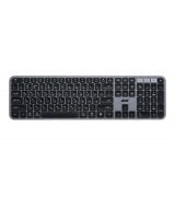 Клавітура бездротова 2E KS240 110key WL/BT EN/UK Grey (2E-KS240WG_UA)