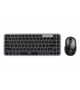 Бездротовий комплект миша+клавіатура 2E MK430 WL/BT EN/UK Grey (2E-MK430WBGR_UA)