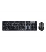 Бездротовий комплект миша+клавіатура 2E MK440 WL/BT EN/UK Grey (2E-MK440WBGR_UA)