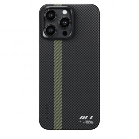 Чехол Pitaka MagEZ Case 5 для iPhone 15 Pro Max Break The Line (KI1501BTLM)