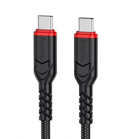 Кабель Hoco X59 Type-C-Type-C 60W (1m) Black