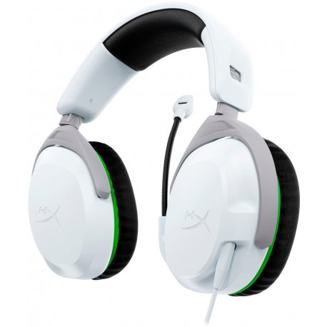 Гарнiтура ігрова HyperX Cloud Stinger 2 Xbox 3.5mm White-Green (75X28AA)