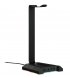 Підставка для гарнітури 2E GAMING GST320 3в1 RGB 7.1 USB Black (2E-GST320UB)