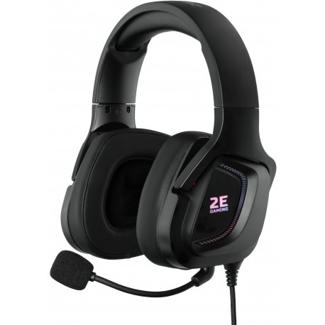 Гарнітура ігрова 2E GAMING HG340 3.5mm RGB Black (2E-HG340BK)