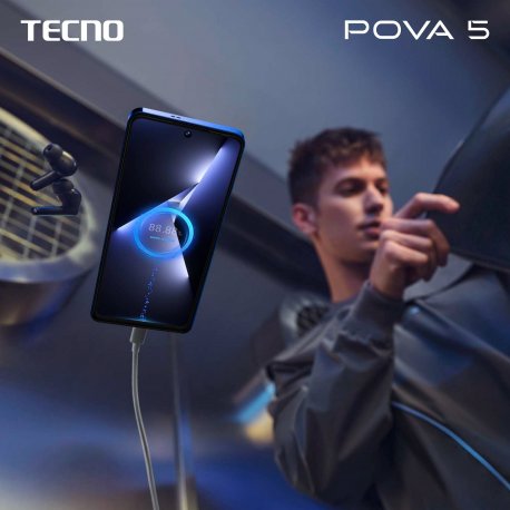 Tecno POVA 5 (LH7n) 8/128GB Mecha Black