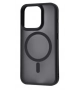Чохол WAVE Matte Insane Case MagSafe для iPhone 15 Plus Black