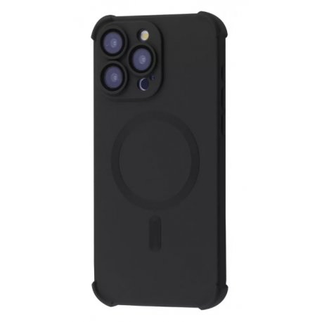 Чохол Silk Touch Case with MagSafe для iPhone 15 Pro Max Black