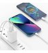Мережевий зарядний пристрій WIWU Wi-U012 Super GaN Wall Fast Charger PD+QC 65W White