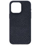 Чохол Njord Salmon Leather Case with MagSafe для iPhone 15 Pro Max Black (NA54SL00)