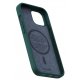 Чехол Njord Salmon Leather Case with MagSafe для iPhone 15 Pro Max Dark Green (NA54SL02)