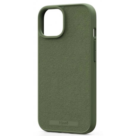 Чехол Njord Suede Case with MagSafe для iPhone 15 Pro Max Olive (NA54SU06)
