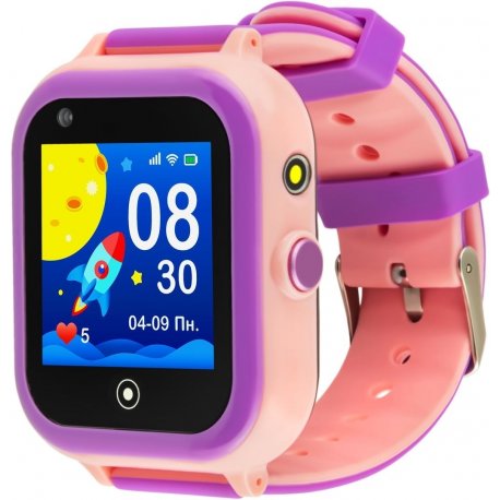 Детские смарт-часы GARMIX Point PRO-200 4G/GPS/WIFI/VIDEO CALL Pink
