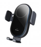 Автодержатель Baseus LightChaser Series Wireless Charging Electric Car Mount 15W Cosmic Black (C40355900121-00)