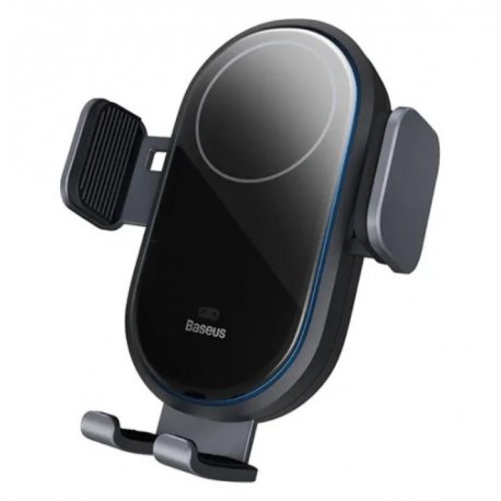 Автодержатель Baseus LightChaser Series Wireless Charging Electric Car Mount 15W Cosmic Black (C40355900121-00)