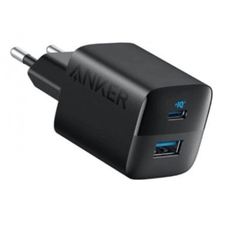 Мережевий зарядний пристрій Anker PowerPort 323 33W (Dual-Port USB-C) Black