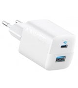 Мережевий зарядний пристрій PowerPort 323 33W (Dual-Port USB-C) White