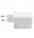 Сетевое зарядное устройство Proove Silicone Power 45W (Type-C+USB) White (WCSP45110002)