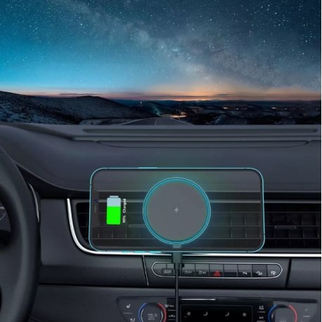 Автотримач с БЗУ Proove Magic Circle Pro 15W Black (WHMP15010001)