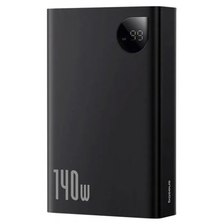 Внешний аккумулятор Baseus PowerBank Adaman Metal Digital Display 140W 24000mAh Black (P10021508113-00)