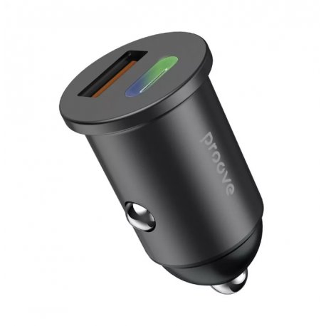 Автомобильное зарядное устройство Proove Tiny Power 20W (USB+Type-C) Black (ACTP20110001)