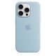 Чехол Apple iPhone 15 Pro Silicone Case with MagSafe Light Blue (MWNM3)