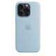 Чохол Apple iPhone 15 Pro Silicone Case with MagSafe Light Blue (MWNM3)