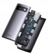 HUB Baseus Metal Gleam Multifunctional 7-in-1 (Type-C to HDMI+3xUSB3.0+PD+VGA+RJ45) Grey (WKWG040013)