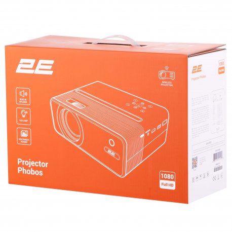 Проєктор 2E Phobos FHD WiFi (2EPJPHOBOS)