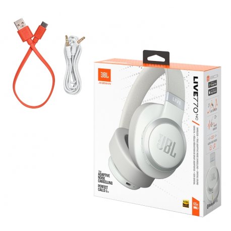 Бездротові навушники JBL Live 770NC White (JBLLIVE770NCWHT)