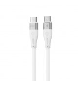 Кабель Proove Soft Silicone Type-C to Type-C 60W (1m) White (CCSO60002202)