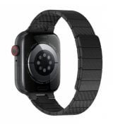 Ремінець WIWU Carbon Fiber Рattern Мagnetic для Apple Watch 42/44/45/49mm Black (Wi-WB009)